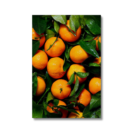 Frische Orangen Leinwandbild Eco - Boutique de l´Art