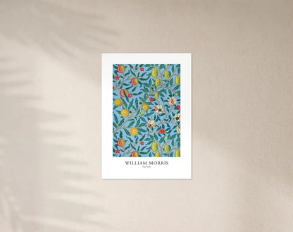 William Morris - Vier Früchte Poster