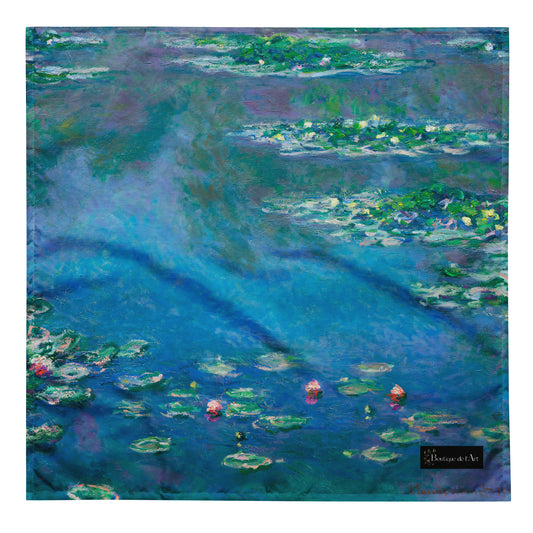 Claude Monet Water Lilies Halstuch - Boutique de l´Art