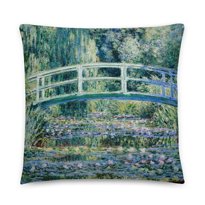 Monet - Water Lilies and Japanese Bridge Kissen - Boutique de l´Art