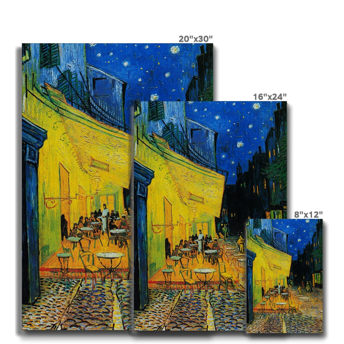 Van Gogh - Café Terrace at Night Eco Canvas - Boutique de l´Art