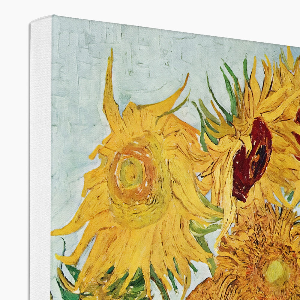 Van Gogh - Vase with Twelve Sunflowers Eco Canvas - Boutique de l´Art