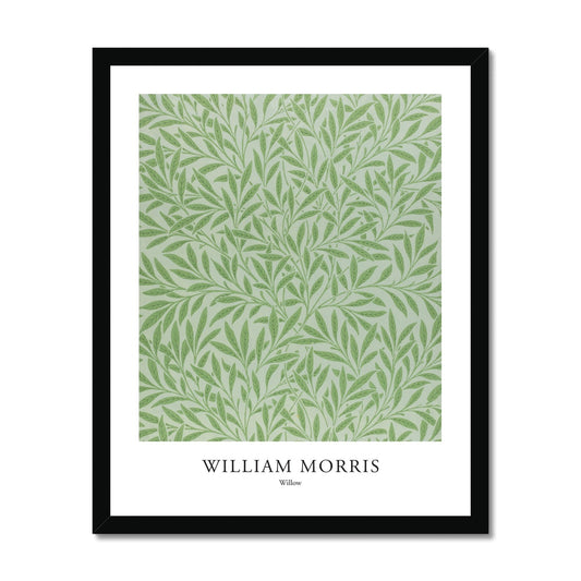 William Morris - Weide 1874 Poster mit Rahmen - Boutique de l´Art