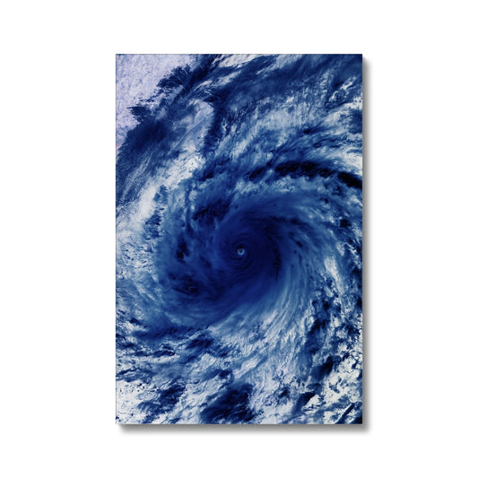 Tropical Cyclone from space Eco Canvas - Boutique de l´Art