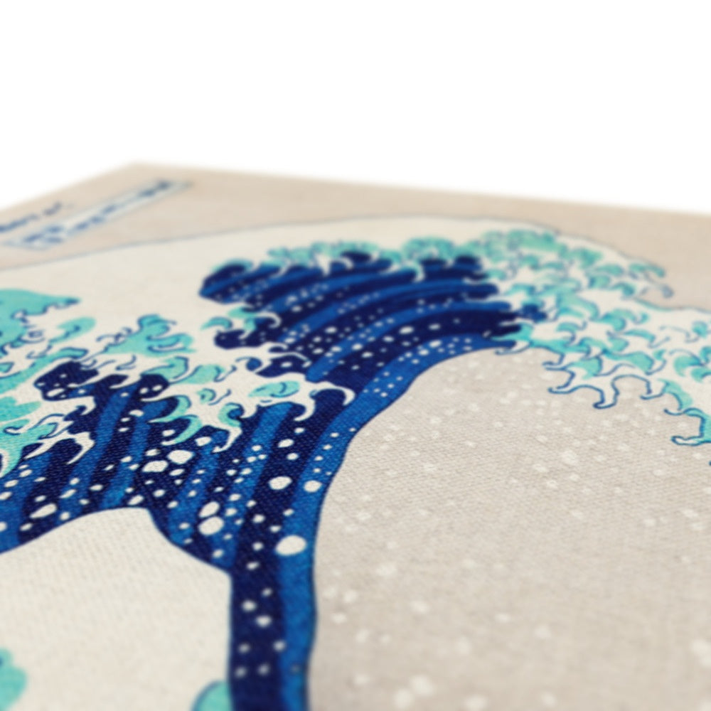 Hokusai - Die große Welle von Kanagawa Leinwandbild Eco - Boutique de l´Art