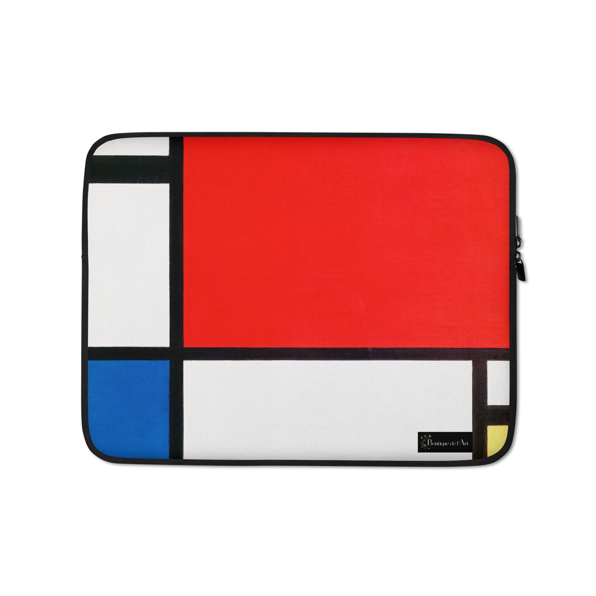 Mondrian - Composition with Red, Blue, and Yellow Laptop-Tasche - Boutique de l´Art