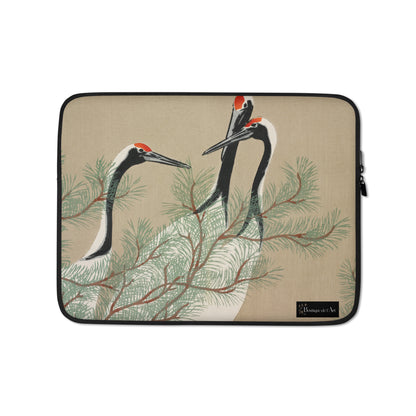 Cranes Laptop-Tasche - Boutique de l´Art