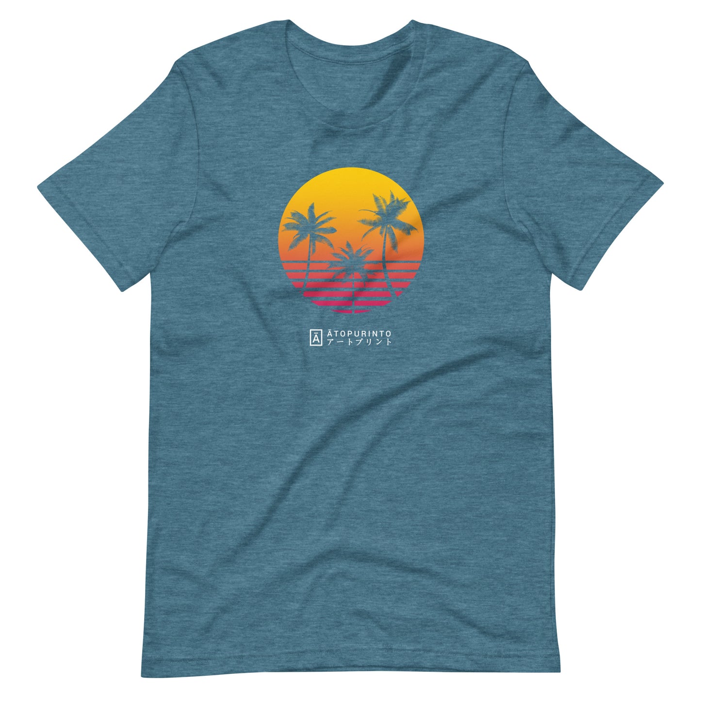 Retro Sunset Premium Unisex T-Shirt - Atopurinto
