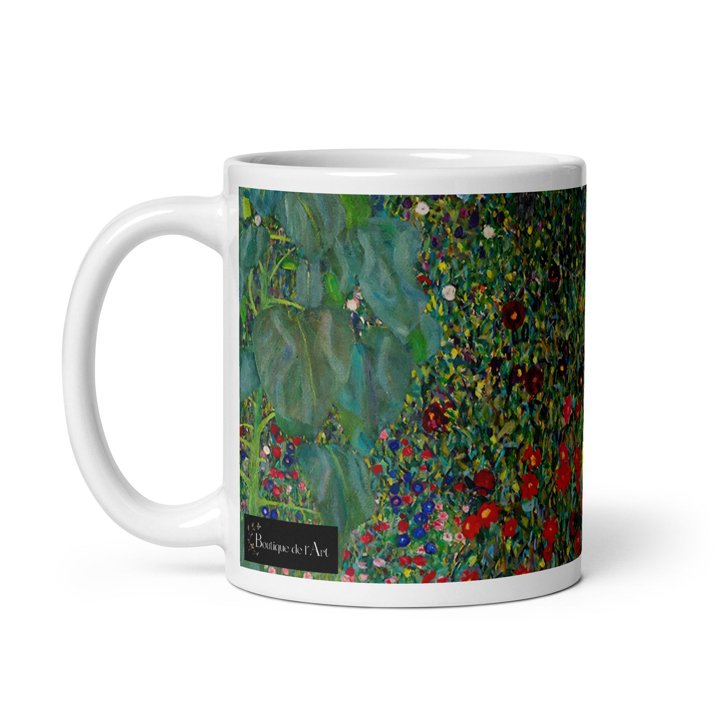 Klimt - Farm Garden with Sunflowers Mug