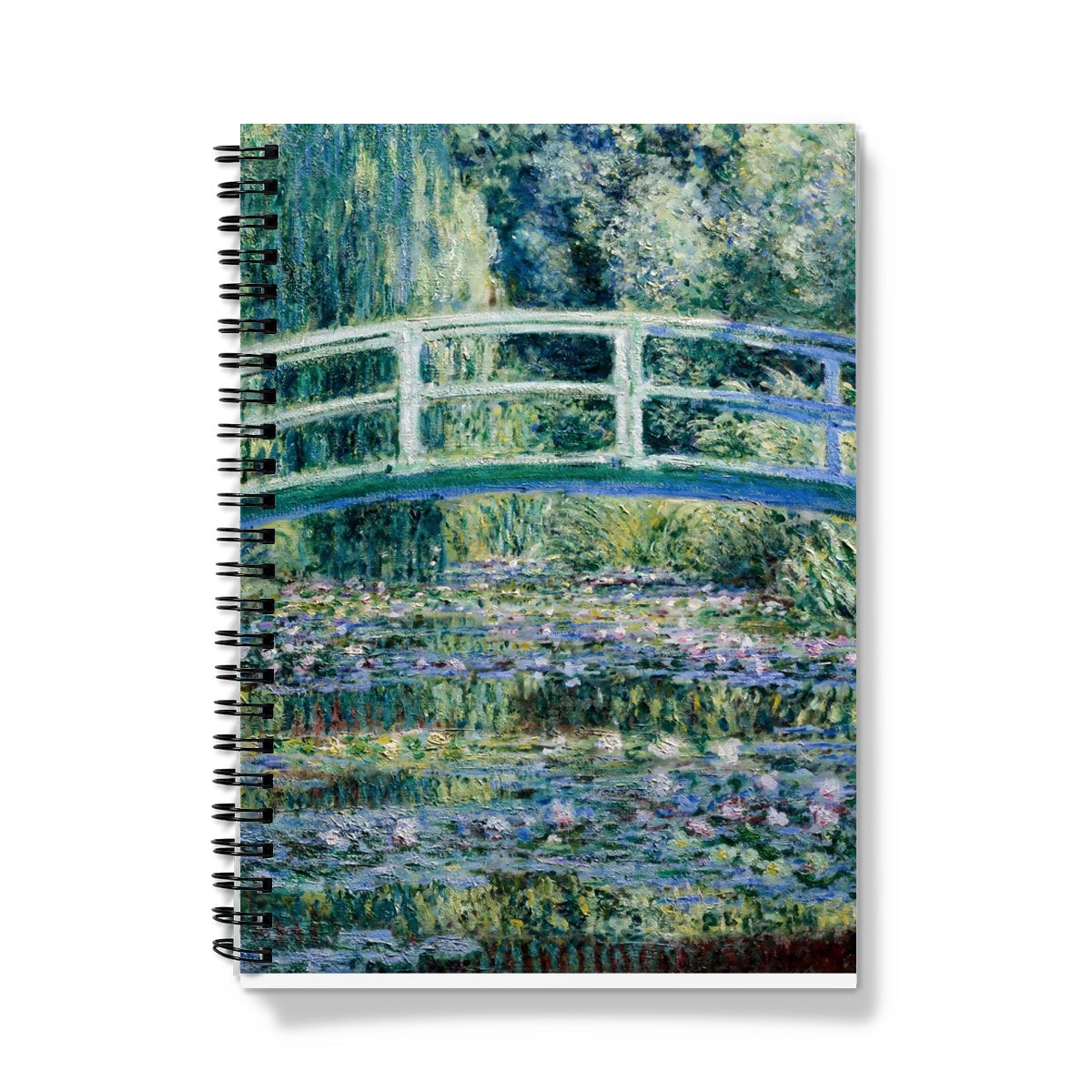 Monet - Japanese Bridge Notizbuch - Atopurinto
