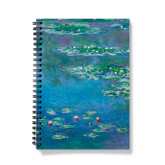 Monet - Water Lilies Notizbuch - Atopurinto