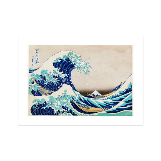 Hokusai -  The Great Wave off Kanagawa Poster - Atopurinto