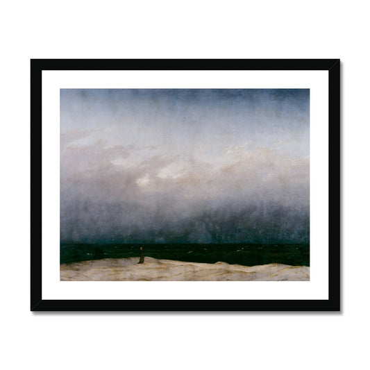 Friedrich - The Monk by the Sea gerahmtes Poster - Atopurinto