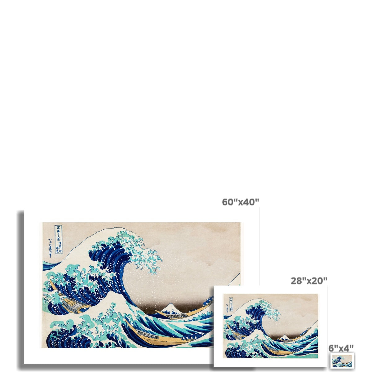 Hokusai -  The Great Wave off Kanagawa Poster - Atopurinto