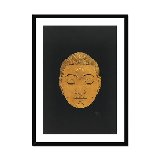 Stolk - Head of Buddha II Framed Print - Boutique de l´Art