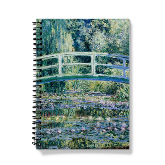 Monet - Japanese Bridge Notizbuch - Atopurinto