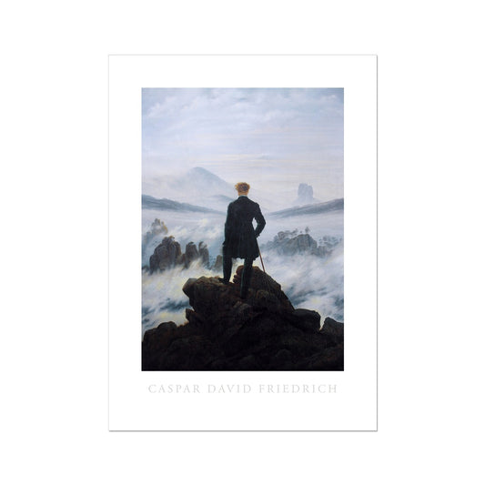 Friedrich - Wanderer Poster - Atopurinto