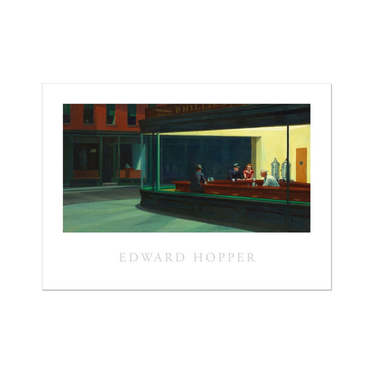 Hopper - Nighthawks Poster - Atopurinto