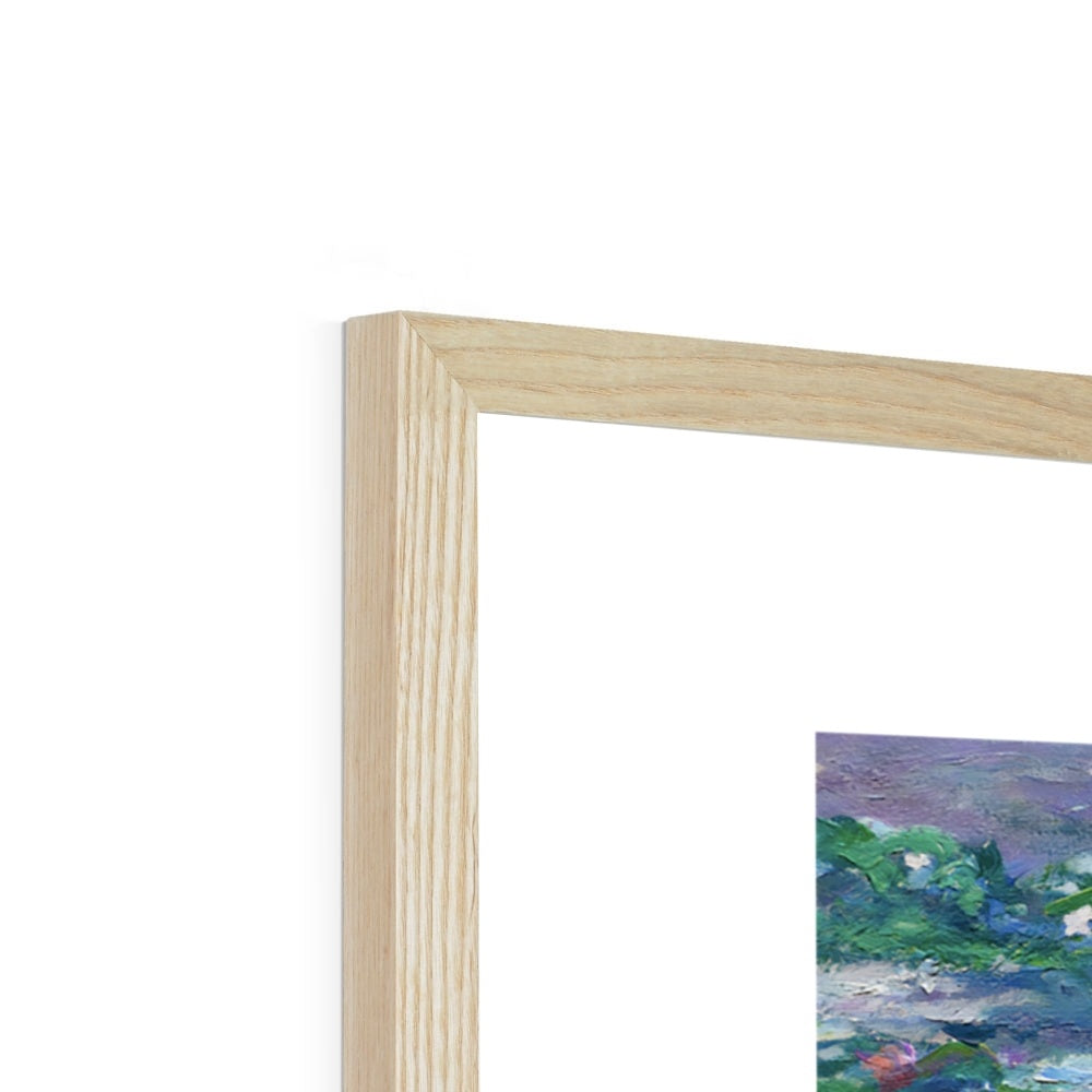 Monet - Water Lilies gerahmtes Poster - Atopurinto