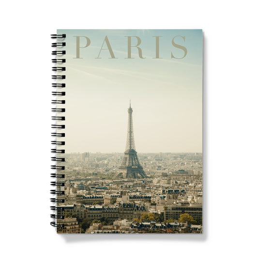 View of Paris and Tour Eiffel Notizbuch - Atopurinto