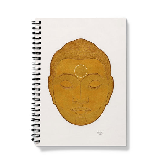 Head of Buddha I Notizbuch - Atopurinto