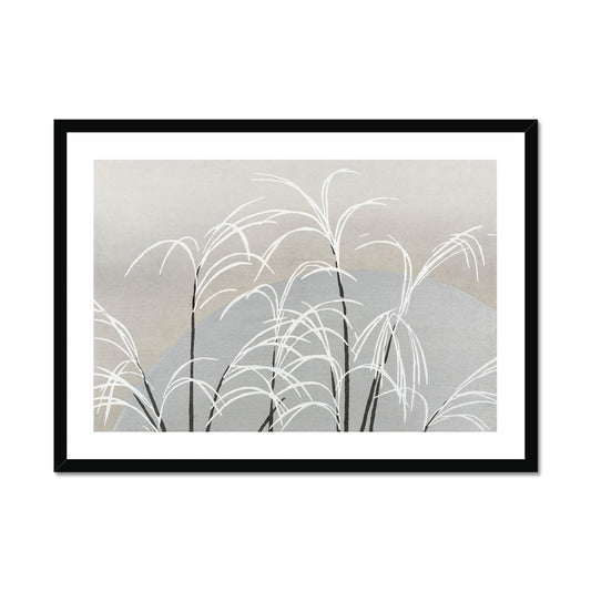 Unsodo - Moon and grasses I Framed Print - Boutique de l´Art