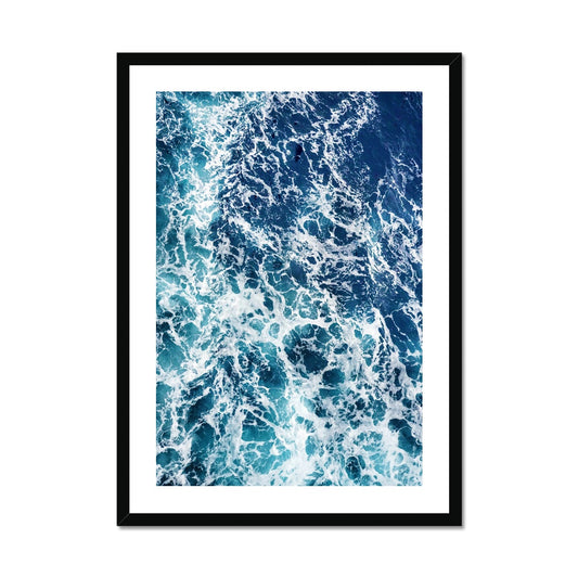 Sea waves Framed Print - Boutique de l´Art