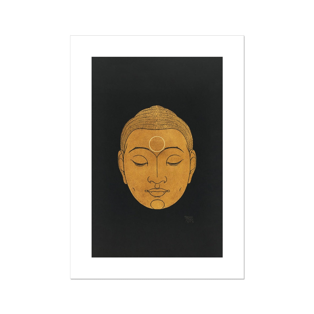 Stolk - Head of Buddha II Poster - Atopurinto