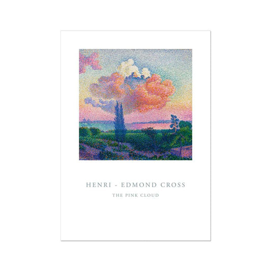 Cross - The Pink Cloud Poster - Atopurinto