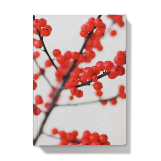 Berry leaf blossom Hardcover Notizbuch