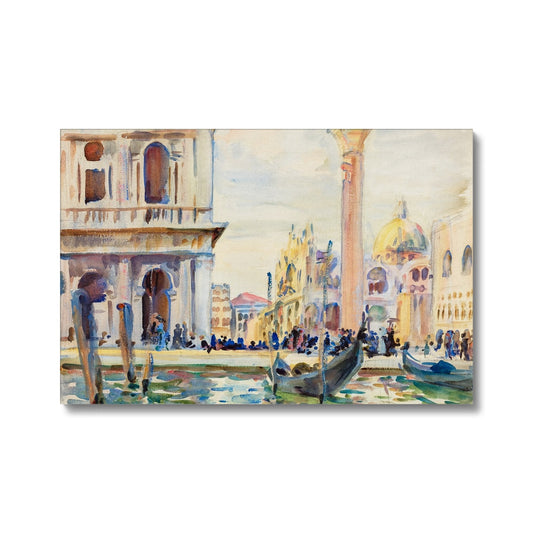 Sargent - The Venice Piazzetta Eco Canvas - Boutique de l´Art