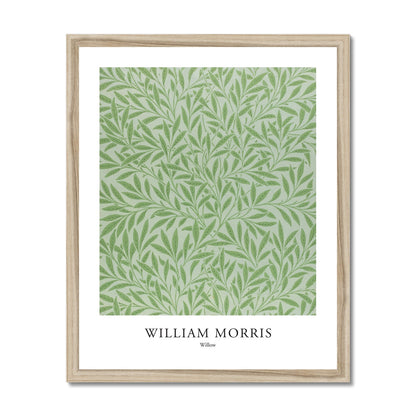 William Morris - Weide 1874 Poster mit Rahmen - Boutique de l´Art