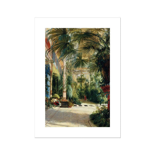 Blechen - In the Palmhouse Poster - Atopurinto