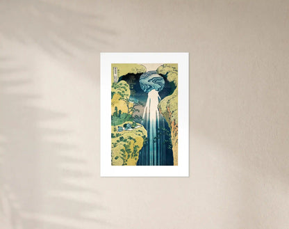 Hokusai - Amida-Ga-Taki-Wasserfall Poster - Boutique de l´Art