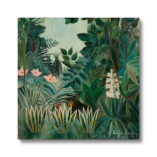 Rousseau - The Equatorial Jungle Eco Canvas - Boutique de l´Art