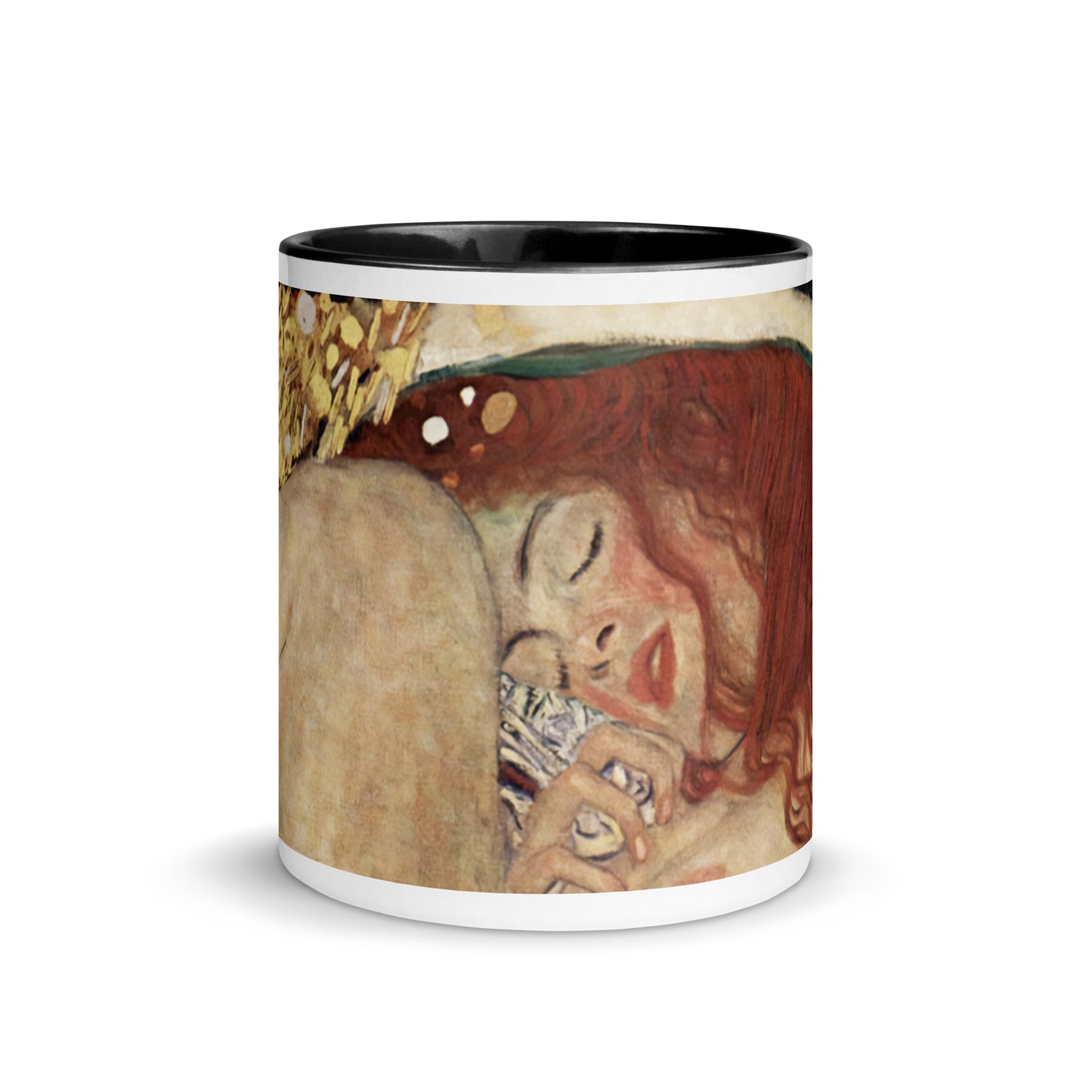 Klimt - Danae Tasse mit farbiger Innenseite - Boutique de l´Art