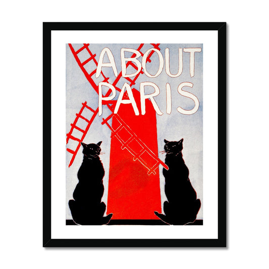 Penfield - About Paris gerahmtes Poster - Atopurinto