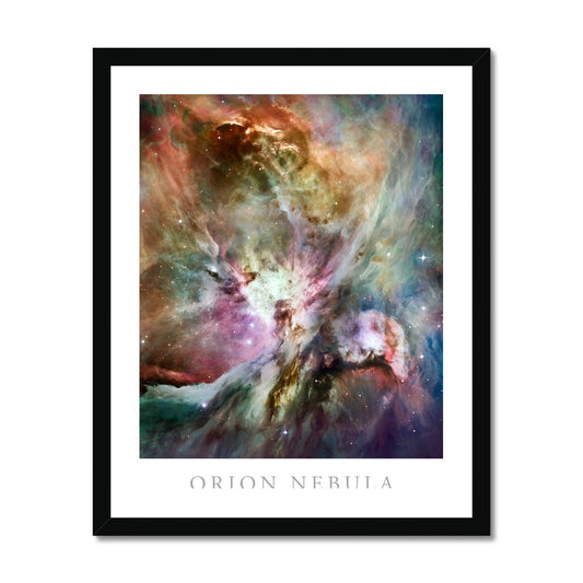 Orion Nebula gerahmtes Poster - Atopurinto