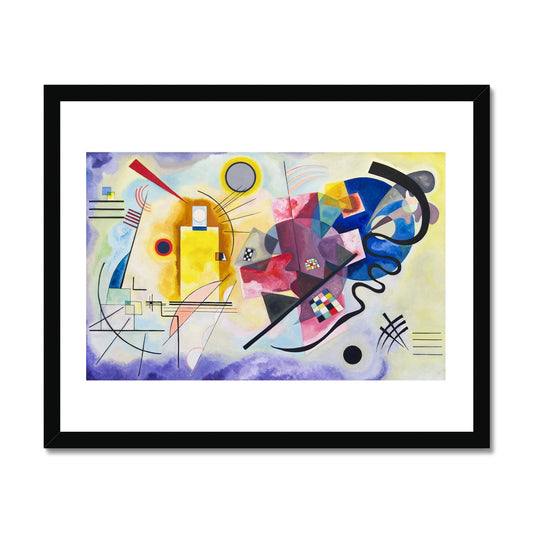Kandinsky - Yellow, Red and Blue gerahmtes Poster - Atopurinto