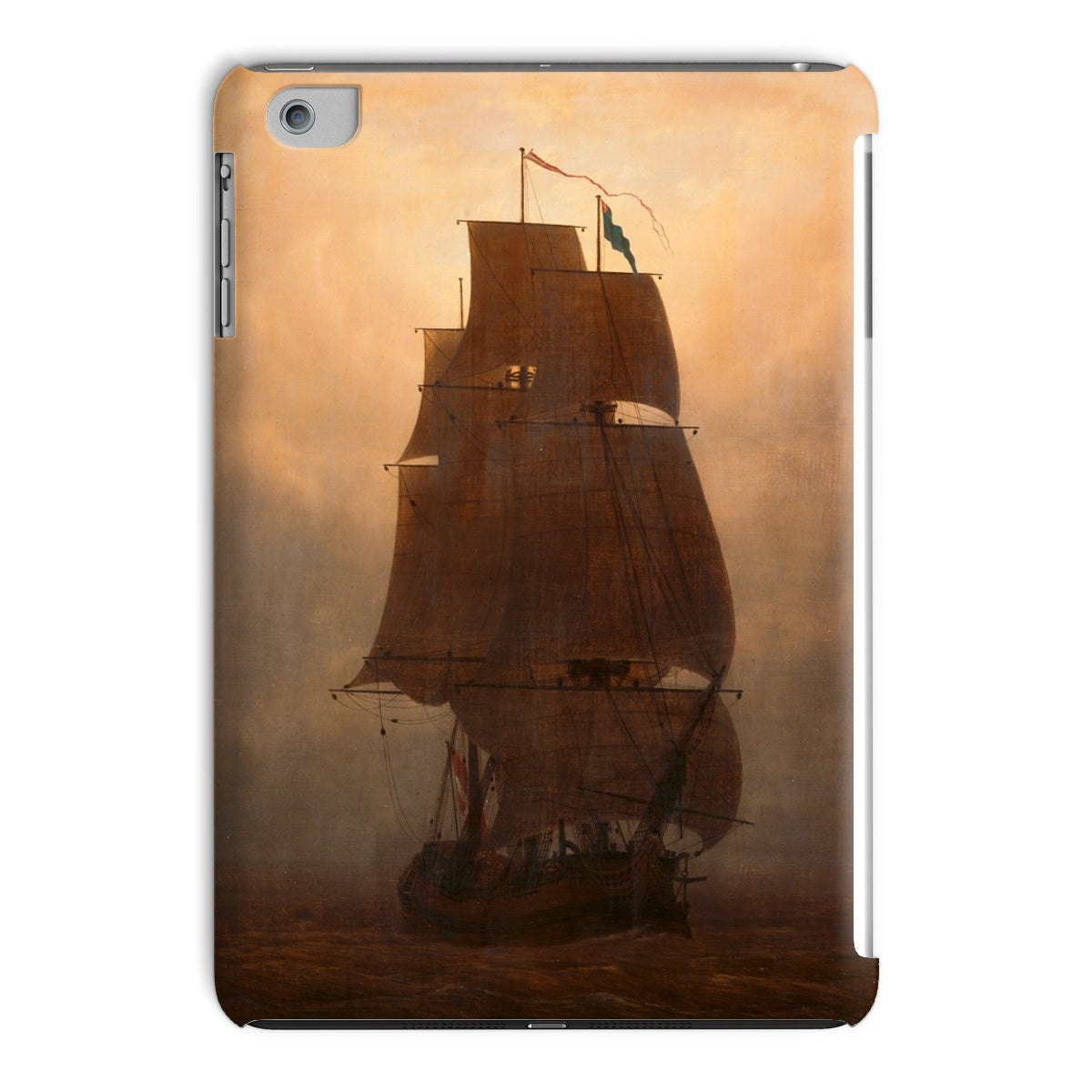 Friedrich - Sailling ship in the fog Tablet Cases - Boutique de l´Art