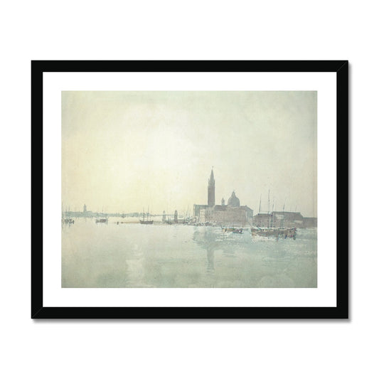 Turner - San Giorgio Maggiore, Venice at Dawn gerahmtes Poster - Atopurinto