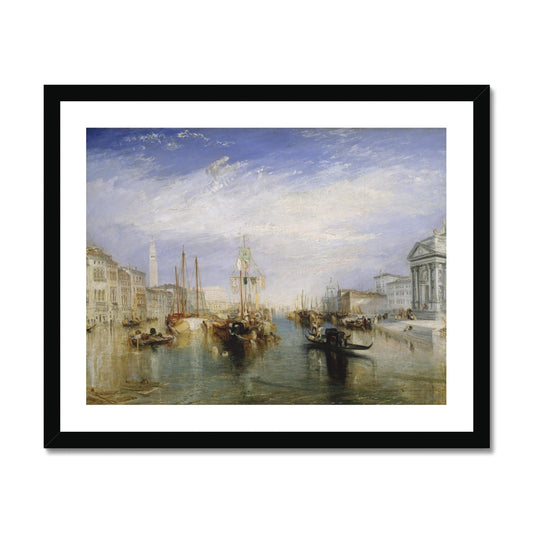Turner - The Grand Canal, Venice gerahmtes Poster - Atopurinto