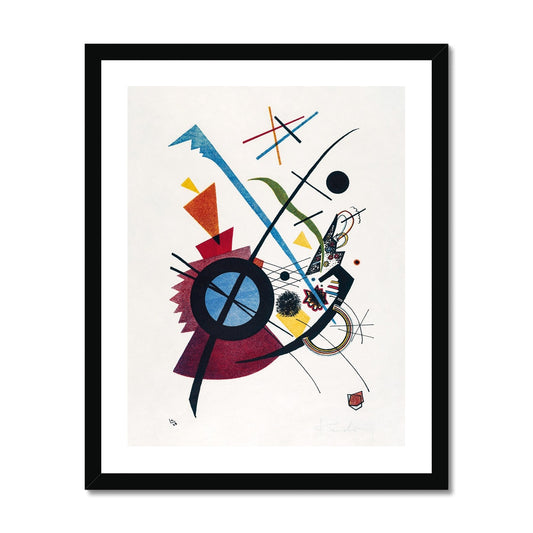 Kandinsky - Violet gerahmtes Poster - Atopurinto