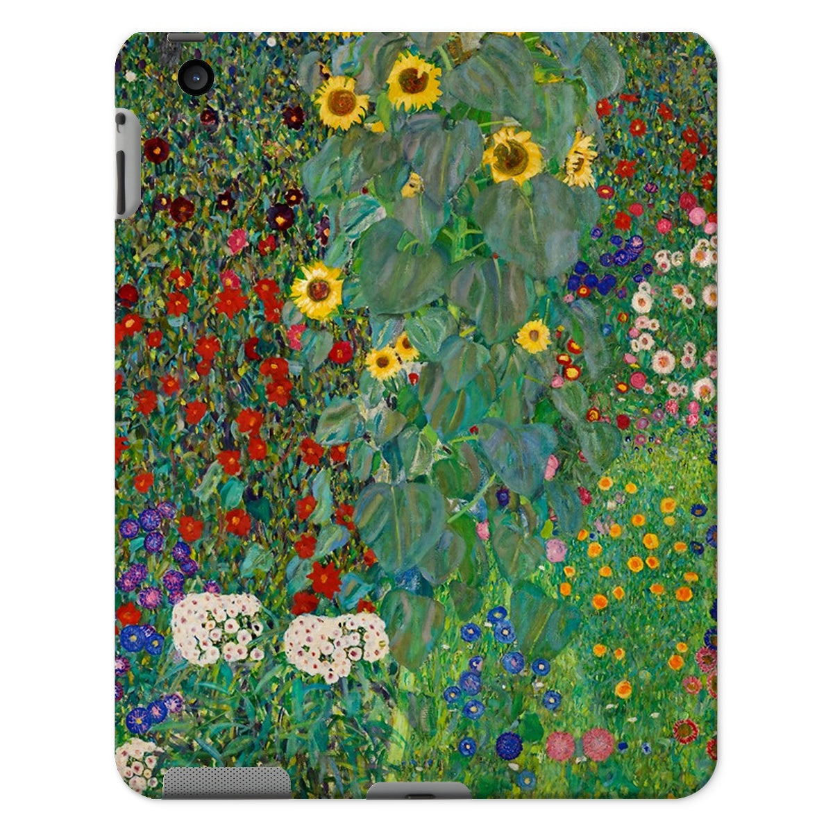 Klimt - Farm Garden with Sunflowers Tablet-Hülle - Atopurinto